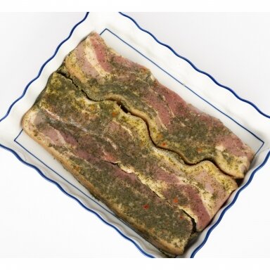 Marinuota šoninė vak vnt (~750g) Marinuota šoninė vak vnt (~750g)